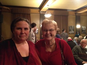 Tamara with former Oregon Governor Barbara Roberts, 12/8/2013