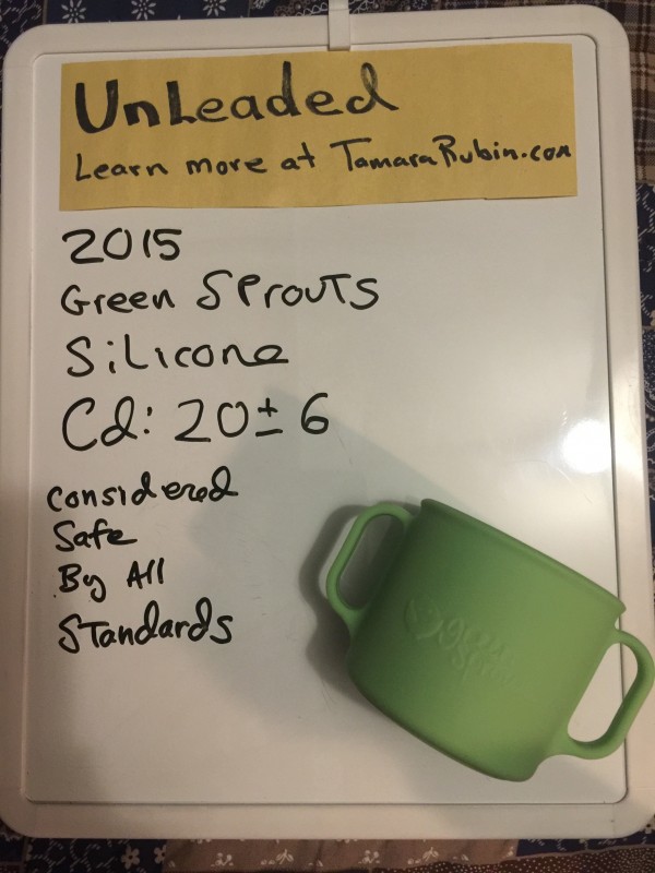 I personally think we should call for a #GreenSproutsBoycott, but in the meantime this silicone toddler cup of theirs is #LeadFree!