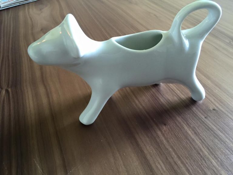 Ceramic Cow Creamer; Circa 2010