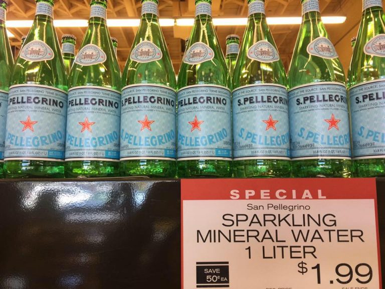 San Pellegrino Water Bottle: 116 ppm Lead in the green glass, 90 is unsafe in items used by kids. Please click & read to learn more.