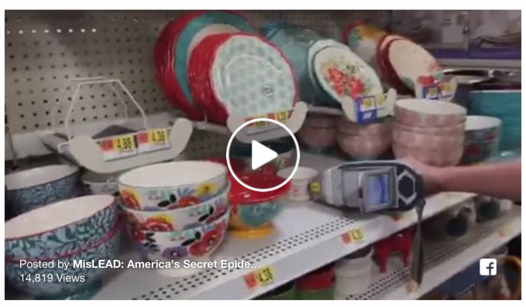 #GuerrillaXRFTesting @ Walmart!, Pioneer Woman Dishes (video)