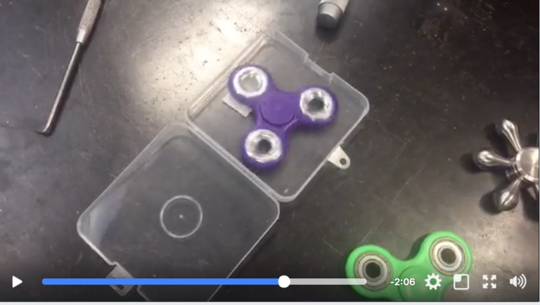 Fidget Spinner Testing, Episode 7 (video)