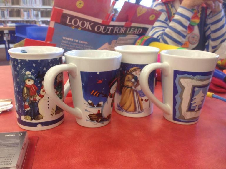 #Leaded: Christmas Mugs, c. 2013