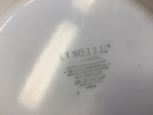 Older Corelle Iris Design Plate: 1,895 ppm Lead