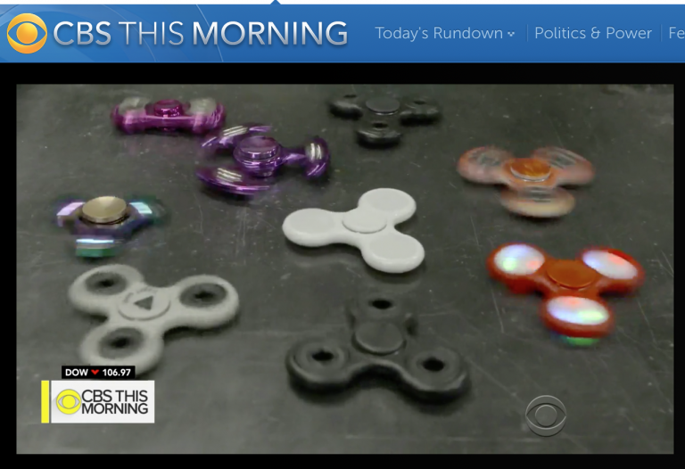 Nov. 8, 2017: The time my work went viral & was featured on CBS This Morning for my discovery of Lead in fidget spinners.