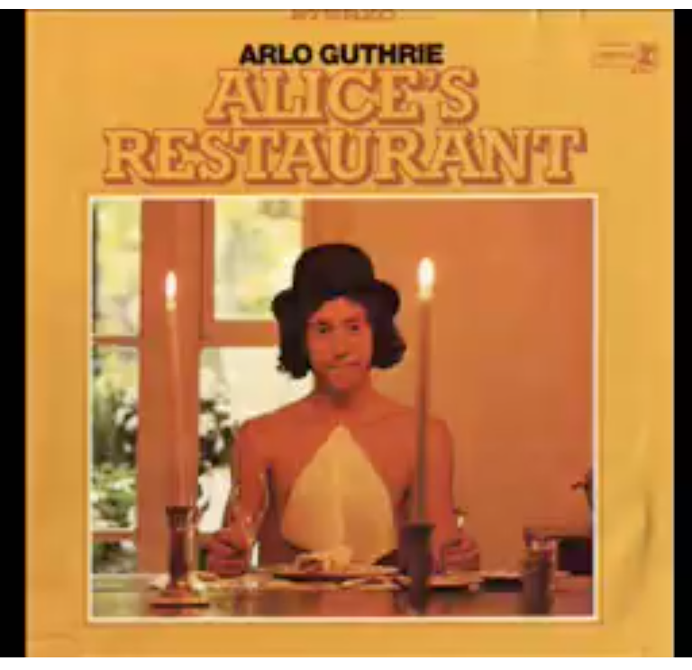 Our Thanksgiving Tradition: Music, History, Storytelling &  Humor! Alice’s Restaurant – the song!