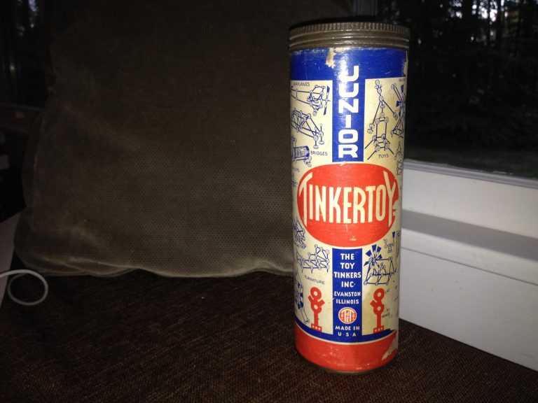 #Leaded: Vintage Tinker Toys Tin