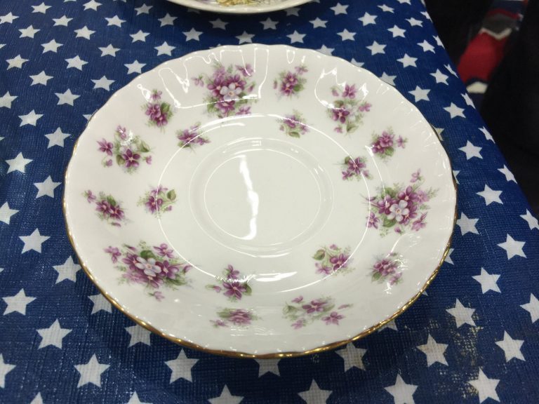 1966 Royal Albert Bone China: “Sweet Violets”: 65,403 ppm Lead & 13,729 ppm Arsenic.