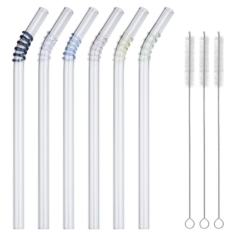 Glass Reusable Drinking Straws