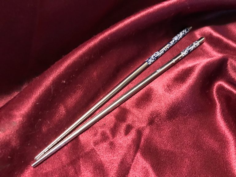 #LeadFree: Decorated Metal Chopsticks