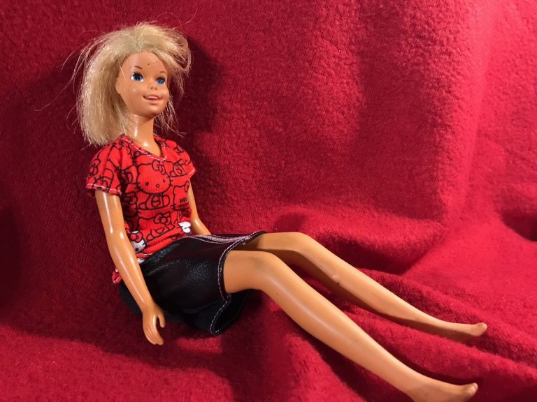 This vintage (c. 1970) “Malibu Francie” Barbie tested positive for unsafe levels of Lead and Cadmium