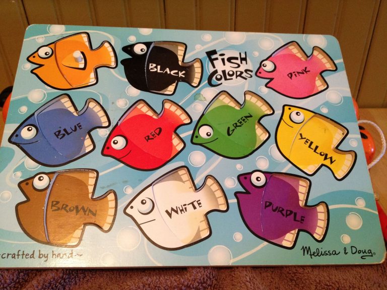 #LeadFree: Melissa & Doug Fish Colors Puzzle