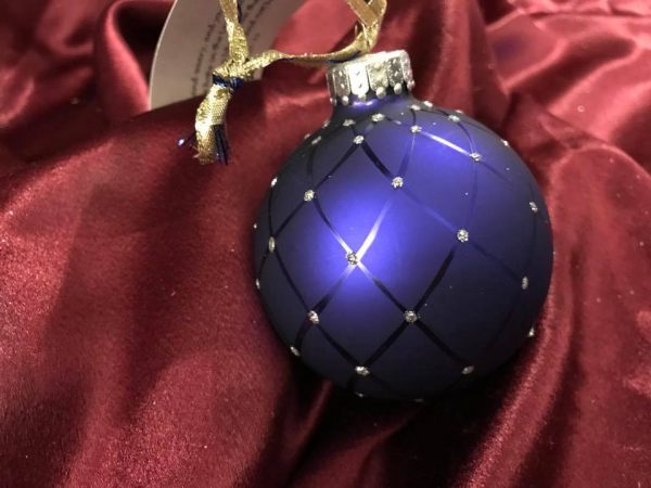 2003 Blue Glass Ball Christmas Ornament: 748 ppm Lead + Arsenic Too