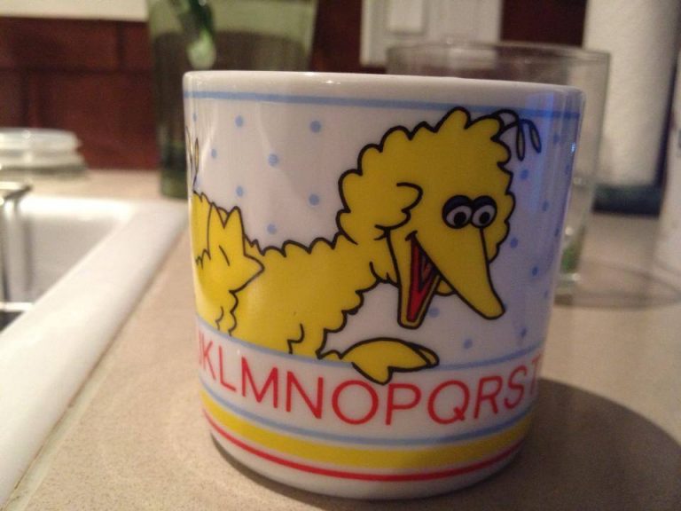 #Leaded: Big Bird Child’s Mug