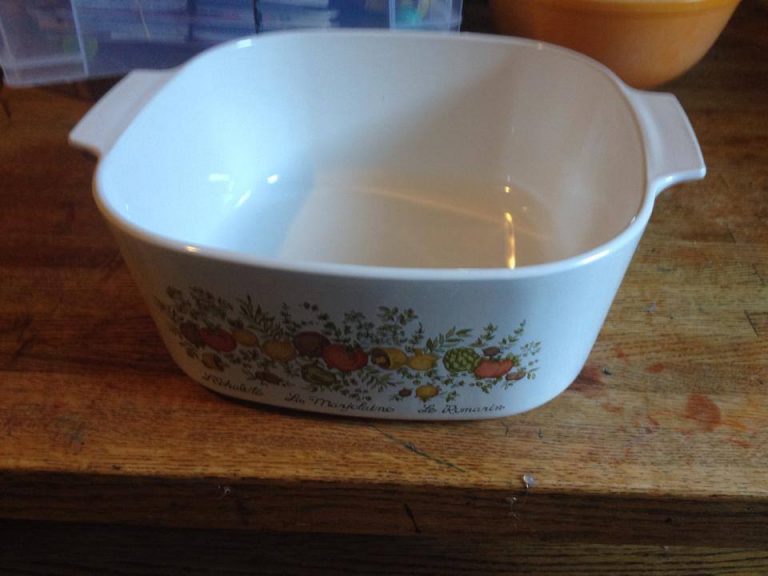 Vintage (1972-1988) Corning Ware Spice-o-Life Casserole: 21,800 ppm Lead