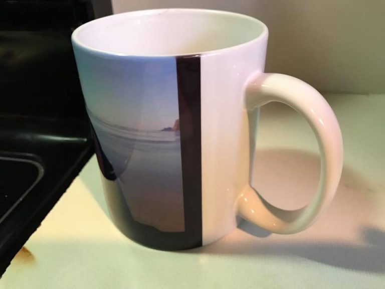 Ink Jet Photo Mug: 37 ppm Lead, safe by all standards. [Warning: Not all photo mugs are Lead-safe!]