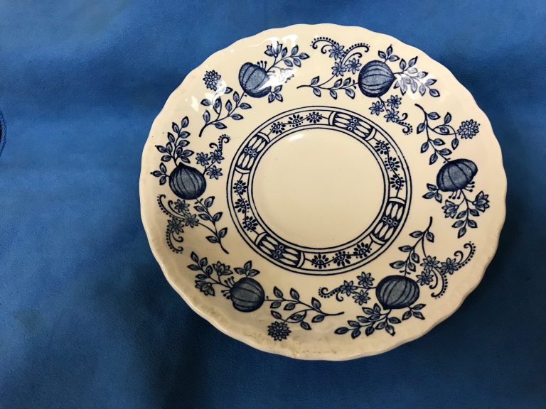 Vintage Wedgwood Enoch Blue Heritage Pattern: 32,000 ppm Lead [90 ppm is unsafe for kids.]