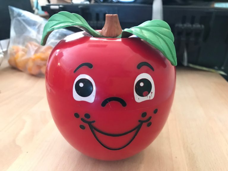 #LeadFree: Vintage (1972) Fisher Price “Happy Apple”