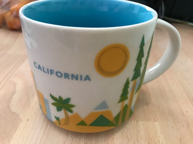 2017 Starbucks Coffee “You Are Here” Collection, California Mug: 6,397 ppm Lead [> 90 is unsafe for kids.]