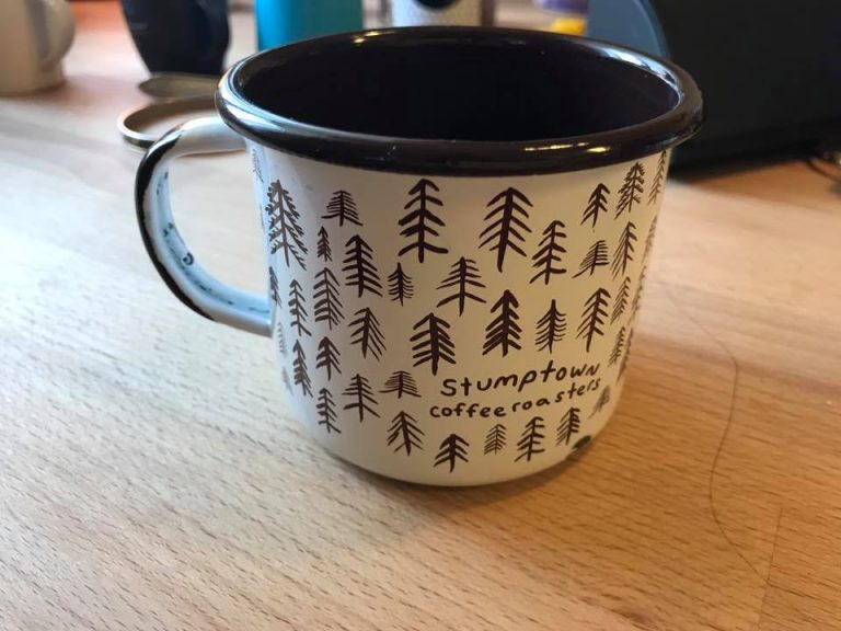 2017 Stumptown Coffee Roasters Enameled Mug: 5,192 ppm Lead. [90+ is unsafe in items used by kids.]