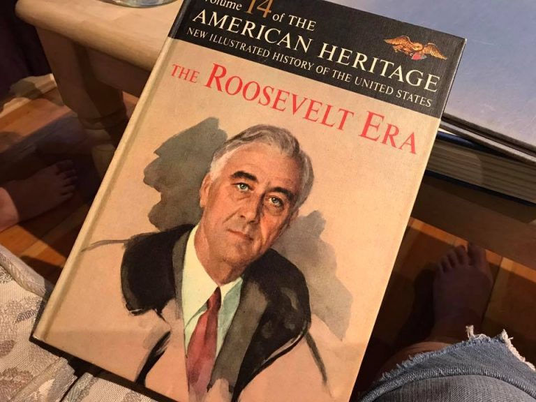 #Leaded: 1963 Hardcover Printing of “Volume 14 of The American Heritage New Illustrated History Of The United States; The Roosevelt Era”