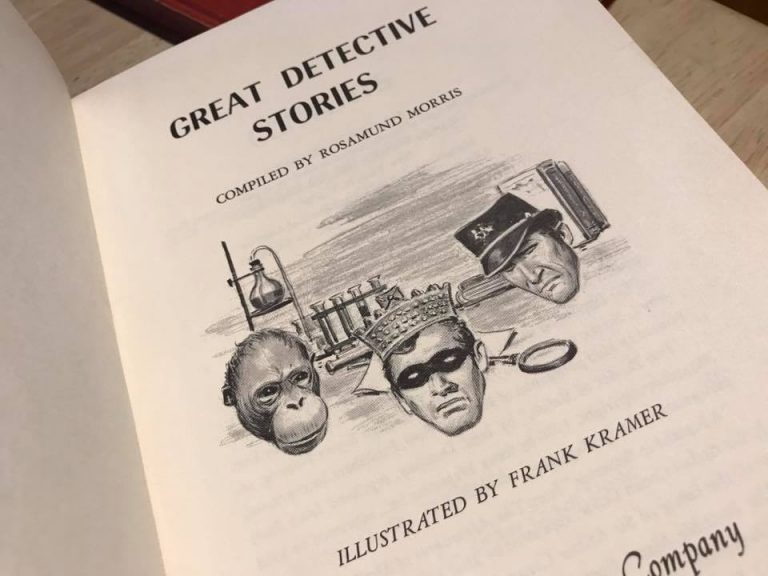 #Leaded: 1965 Great Detective Stories Hardcover Book