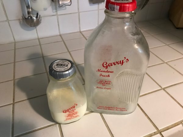 Glass Bottles for Lady Lane Farms, Garry's Meadow Fresh Milk: 20,500 ppm Lead + Cadmium