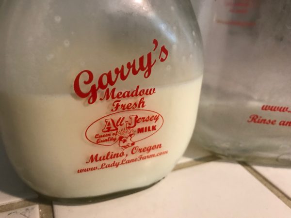 Glass Bottles for Lady Lane Farms, Garry's Meadow Fresh Milk: 20,500 ppm Lead + Cadmium