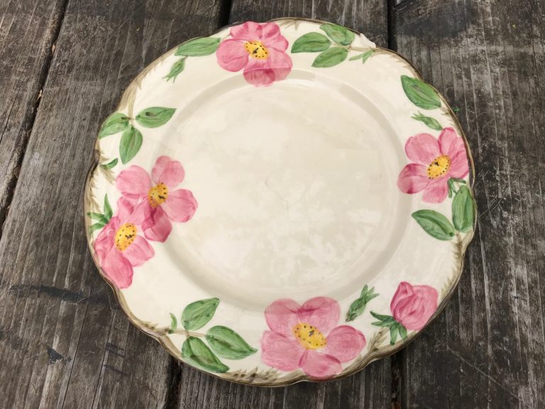 Franciscan Desert Rose Earthenware China — c. 1941, Made in USA: 122,200 ppm Lead! (90 ppm is unsafe in kids’ items)