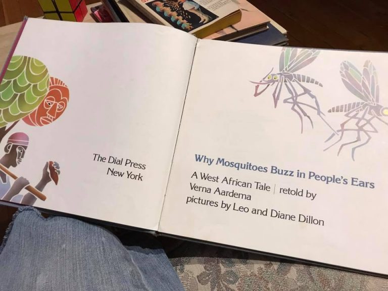 #LeadSafe: 1981 Hardcover Children’s Book, Why Mosquitoes Buzz In People’s Ears