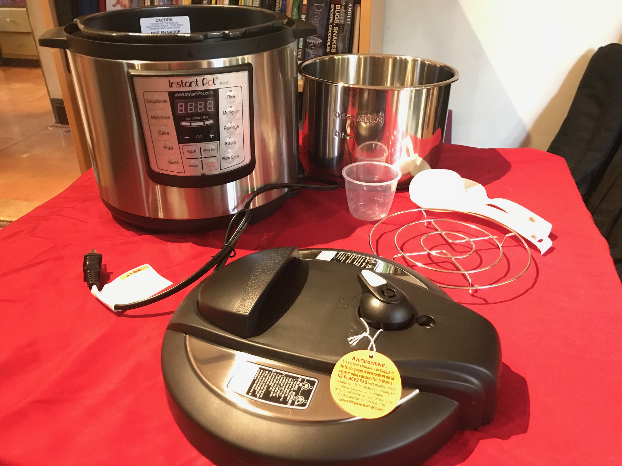 #AskTamara: Does your Instant Pot Have Lead? XRF Test Results For A 6-Quart Instant Pot Purchased In July 2018 from Amazon