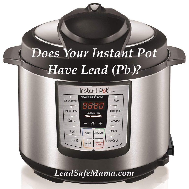 #AskTamara: Q. Does my Instant Pot have Lead? A. Yes, some. Here are the test results for a 6-quart Instant Pot purchased on Amazon.