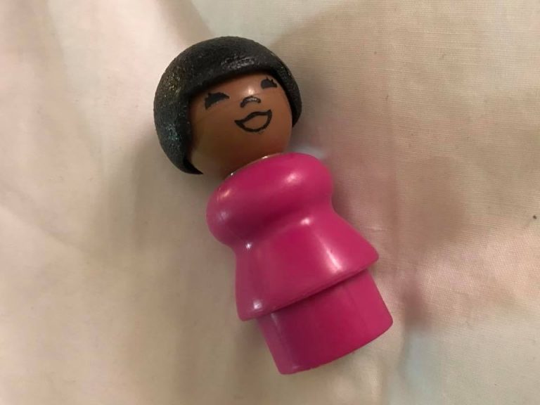 Vintage (1970s?) Sesame Street Fisher Price Little People Doll – Susan: 28 ppm Lead (Lead-safe by all modern standards)