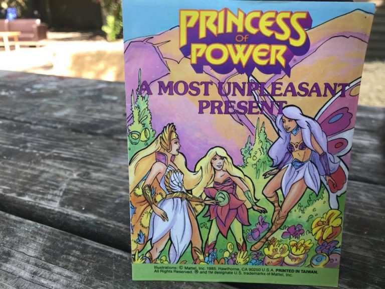 #Leaded; 1985 Princess of Power A Most Unpleasant Present Mini Comic Book