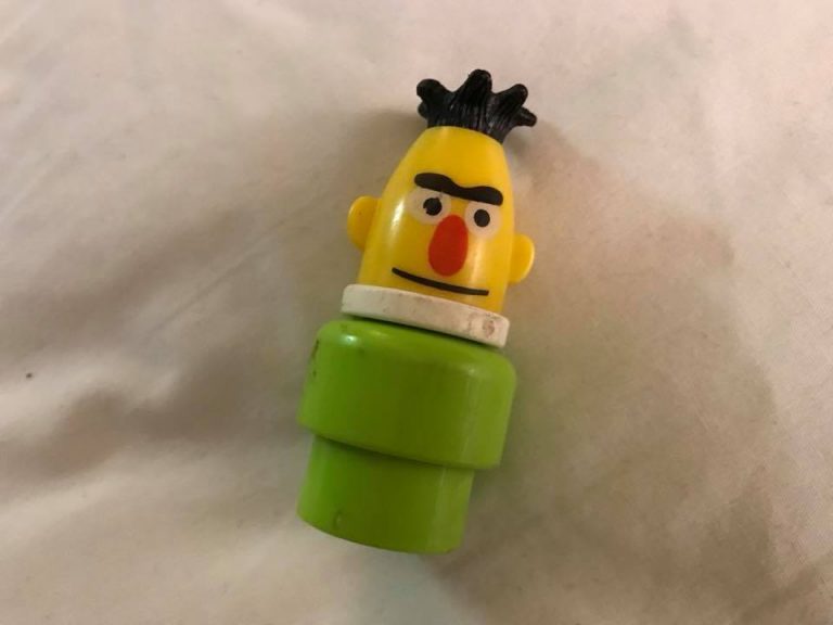 #Leaded: Vintage (c. 1970s?) Fisher Price Little People Sesame Street Bert