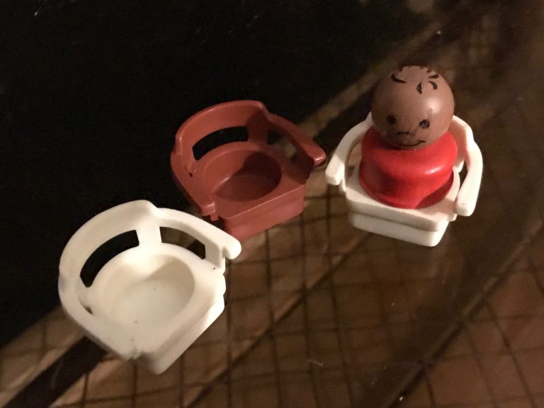 Vintage Fisher Price Little People Chairs