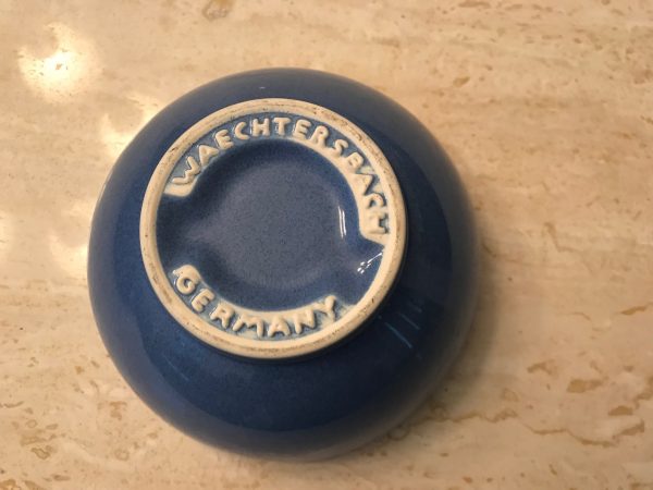 XRF Test Results for Blue Waechtersbach German Bowl from Williams Sonoma