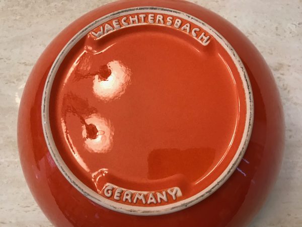 Orange Waechtersbach German Bowl from Williams Sonoma