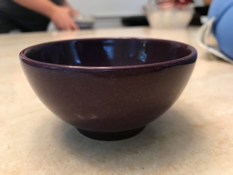 #Leaded: Purple Waechtersbach German Nesting Bowl, c. 2011