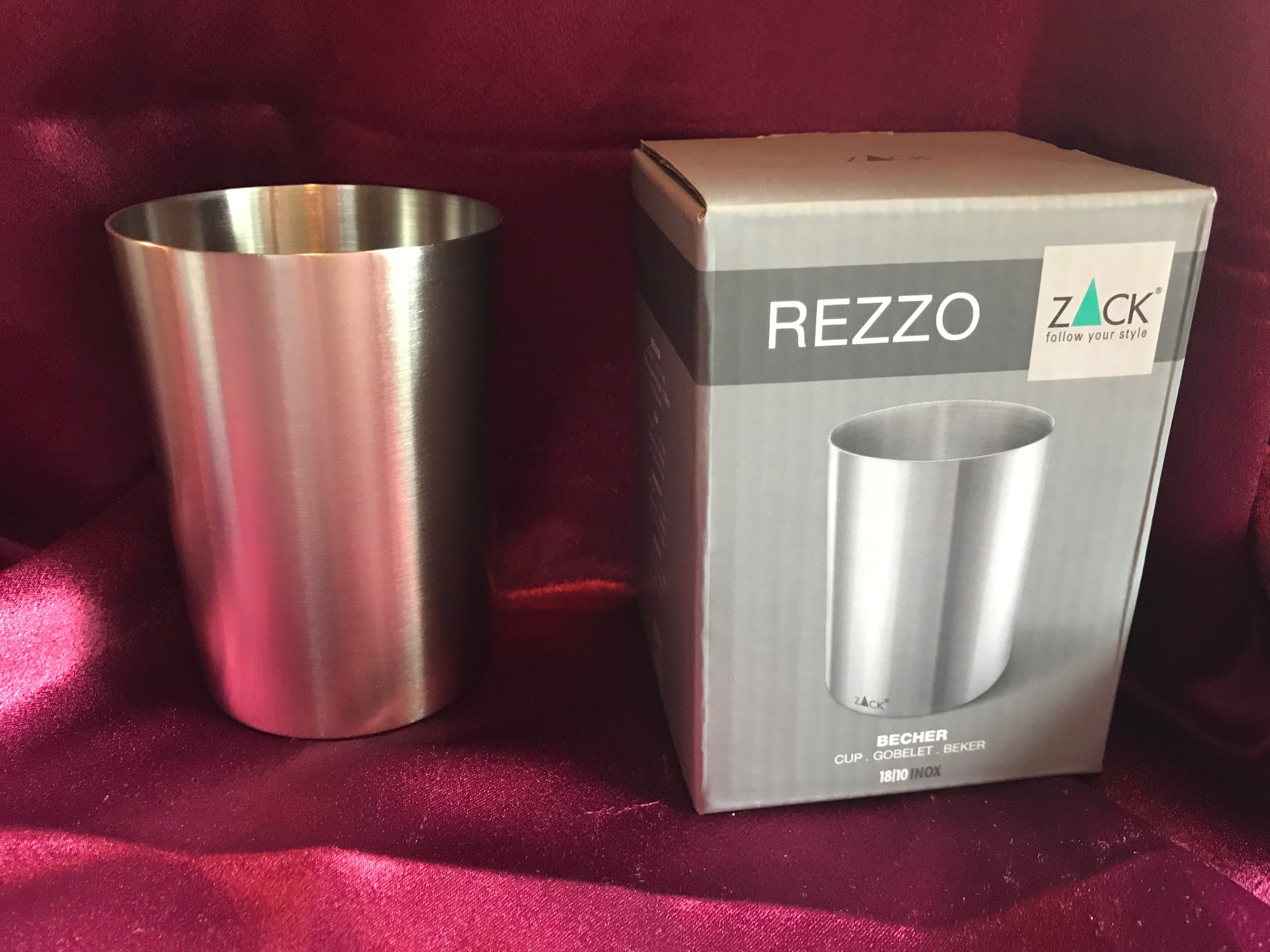 Zack 20085 Rezzo Stainless Steel Tumbler