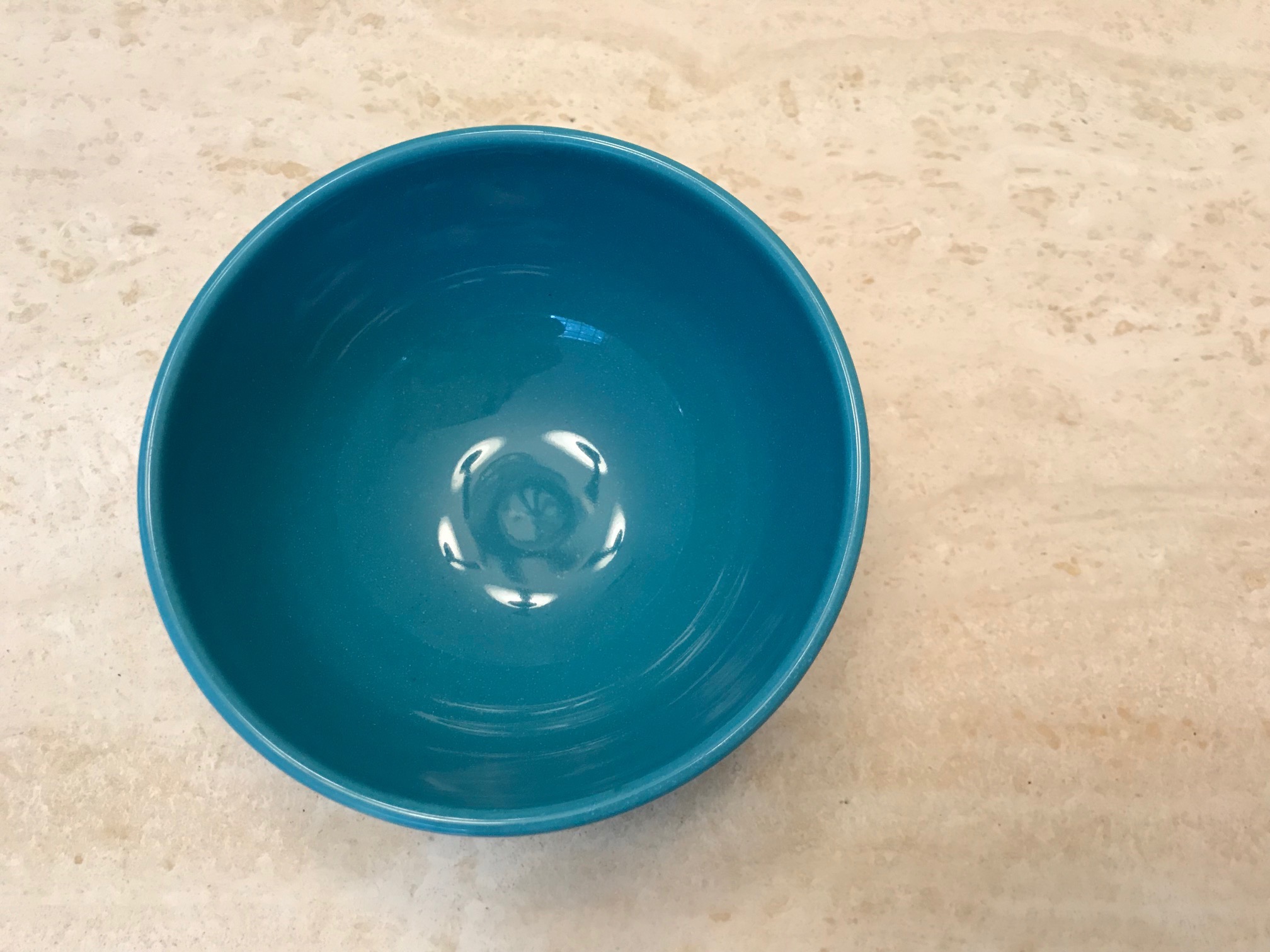 Teal Waechtersbach German Nesting Bowl, c. 2011