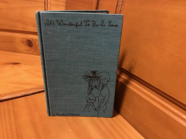 1966 Hardcover Book, “It’s Wonderful To Be In Love”: 387 ppm Lead