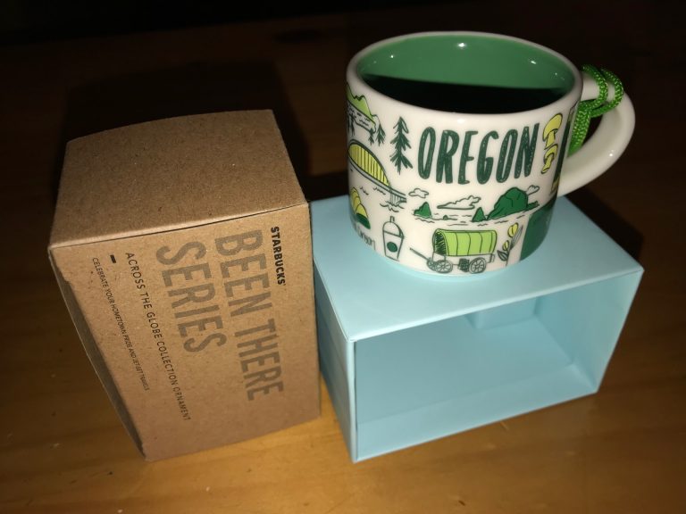 Let’s play a game! Lead or no Lead? Guess! 2018 Oregon Espresso Mug from Starbucks.