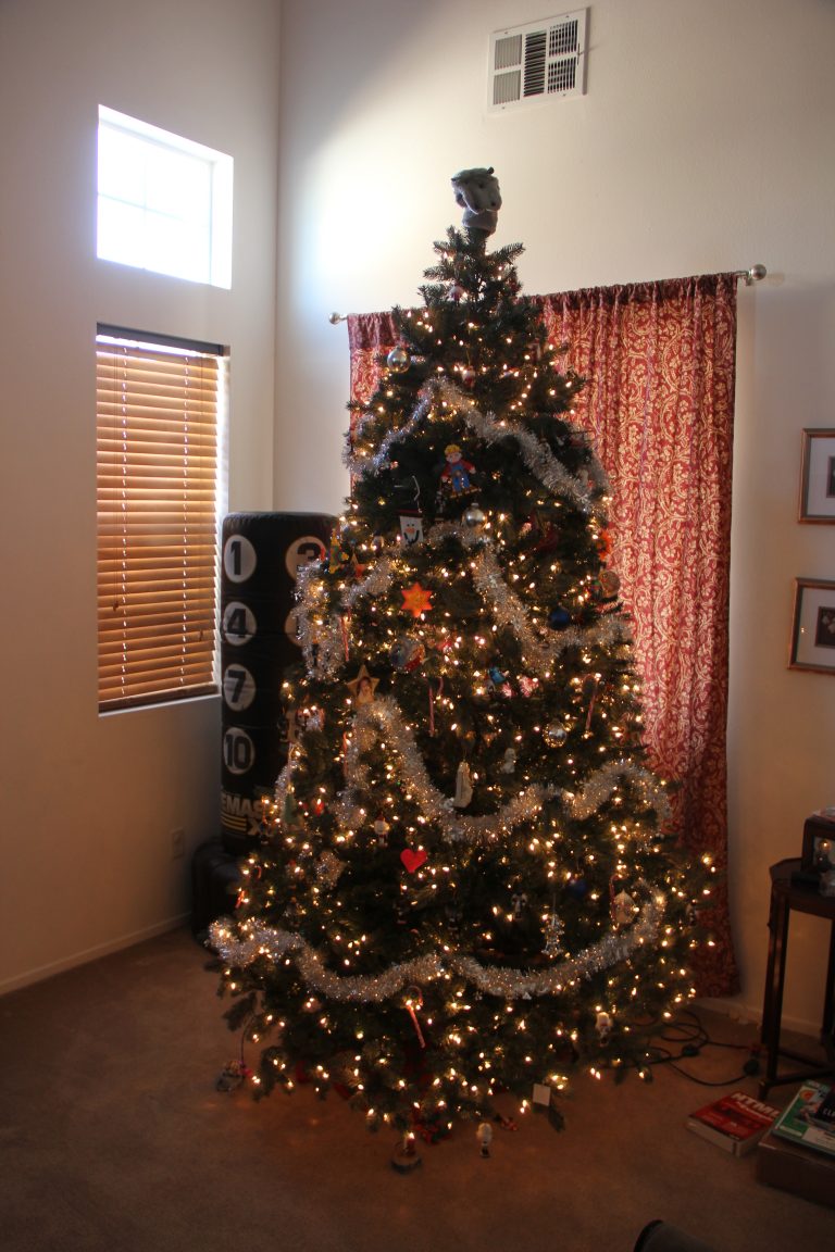 Artificial (c. 2008) Christmas tree from Costco: 5,896 ppm Lead (90 ppm is unsafe for kids)