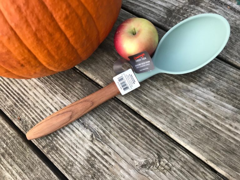 Cravings By Chrissy Teigen Wood & Green Silicone Spoon From Target: Lead-Free!