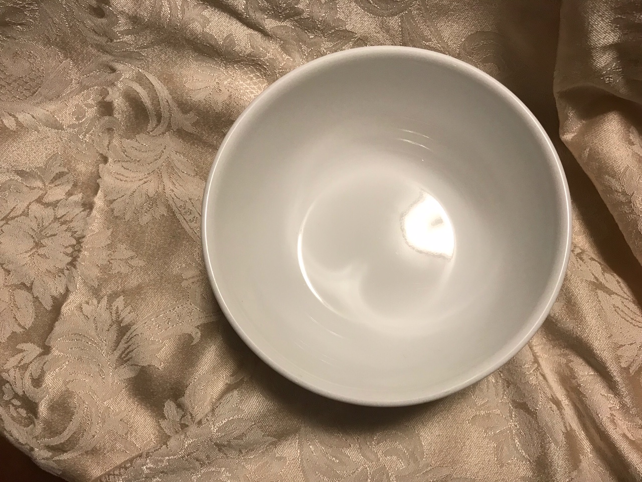 Corelle Vitrelle Plain White Bowl, Purchased New in 2017: Lead Free