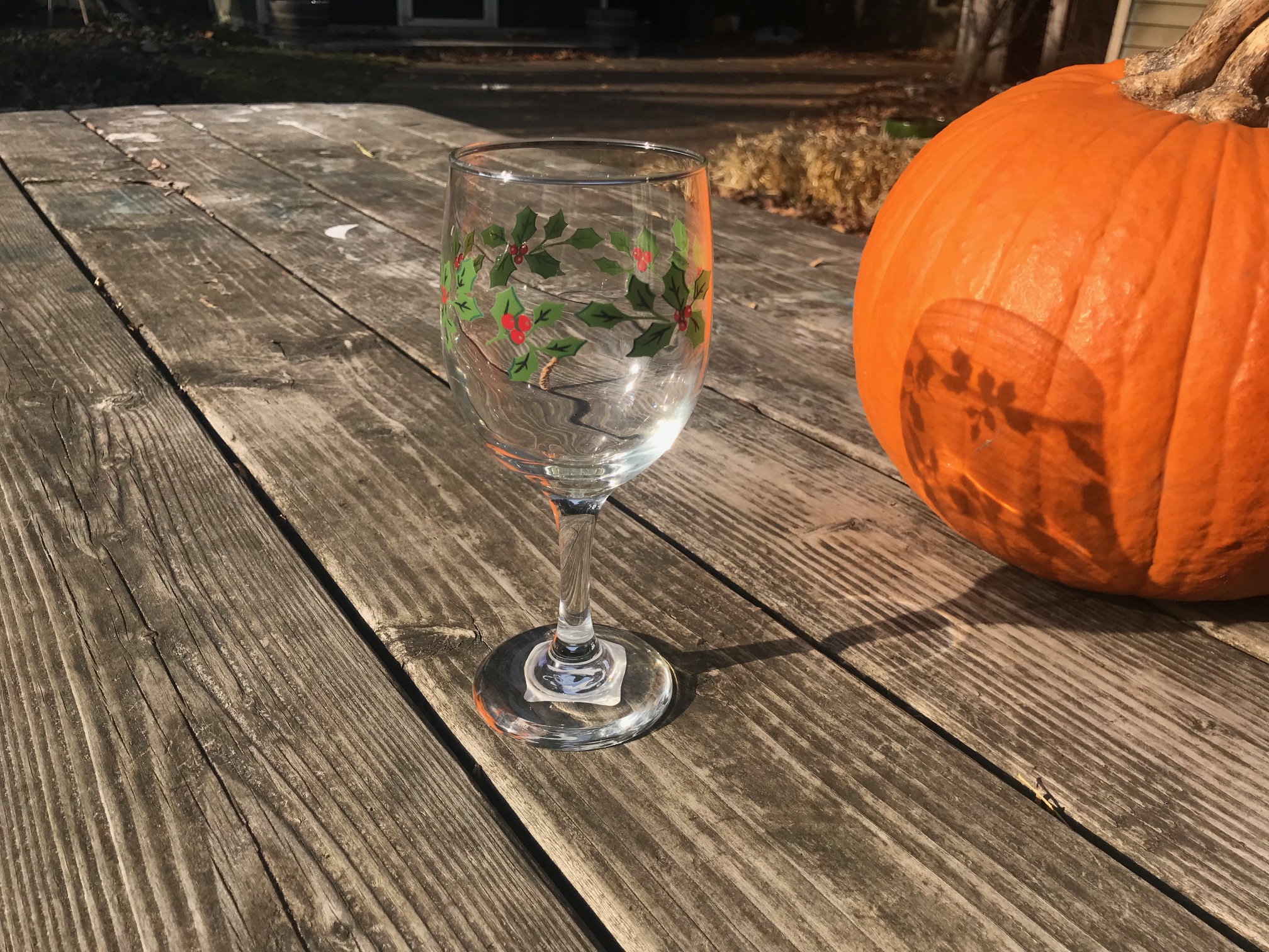 2018 Dollar Tree Store Christmas Wine Glass By Greenbrier International: 1,299 ppm Cadmium