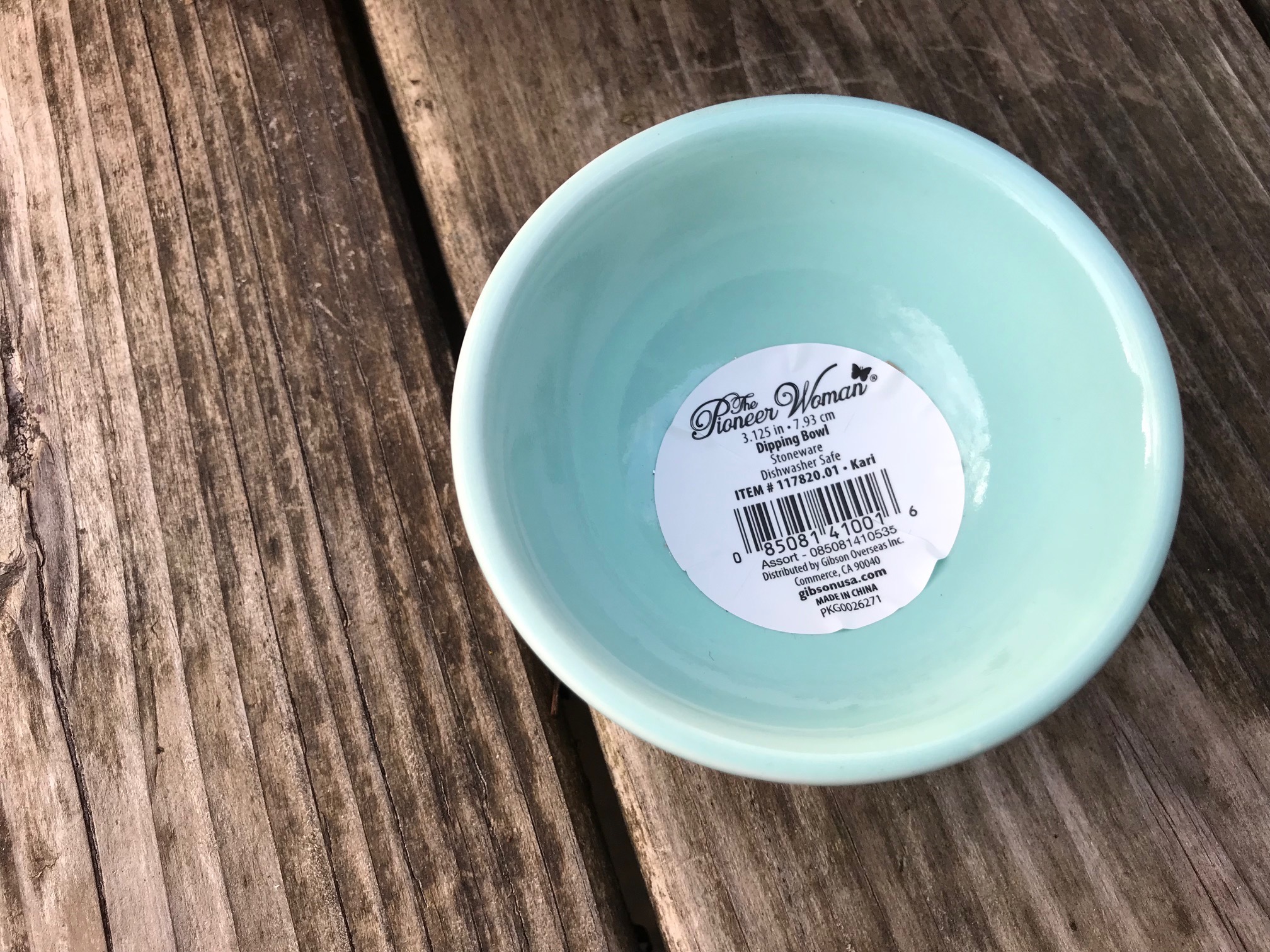 Pioneer Woman Kari Pattern Dipping Bowl: as high as 2,299 ppm Lead