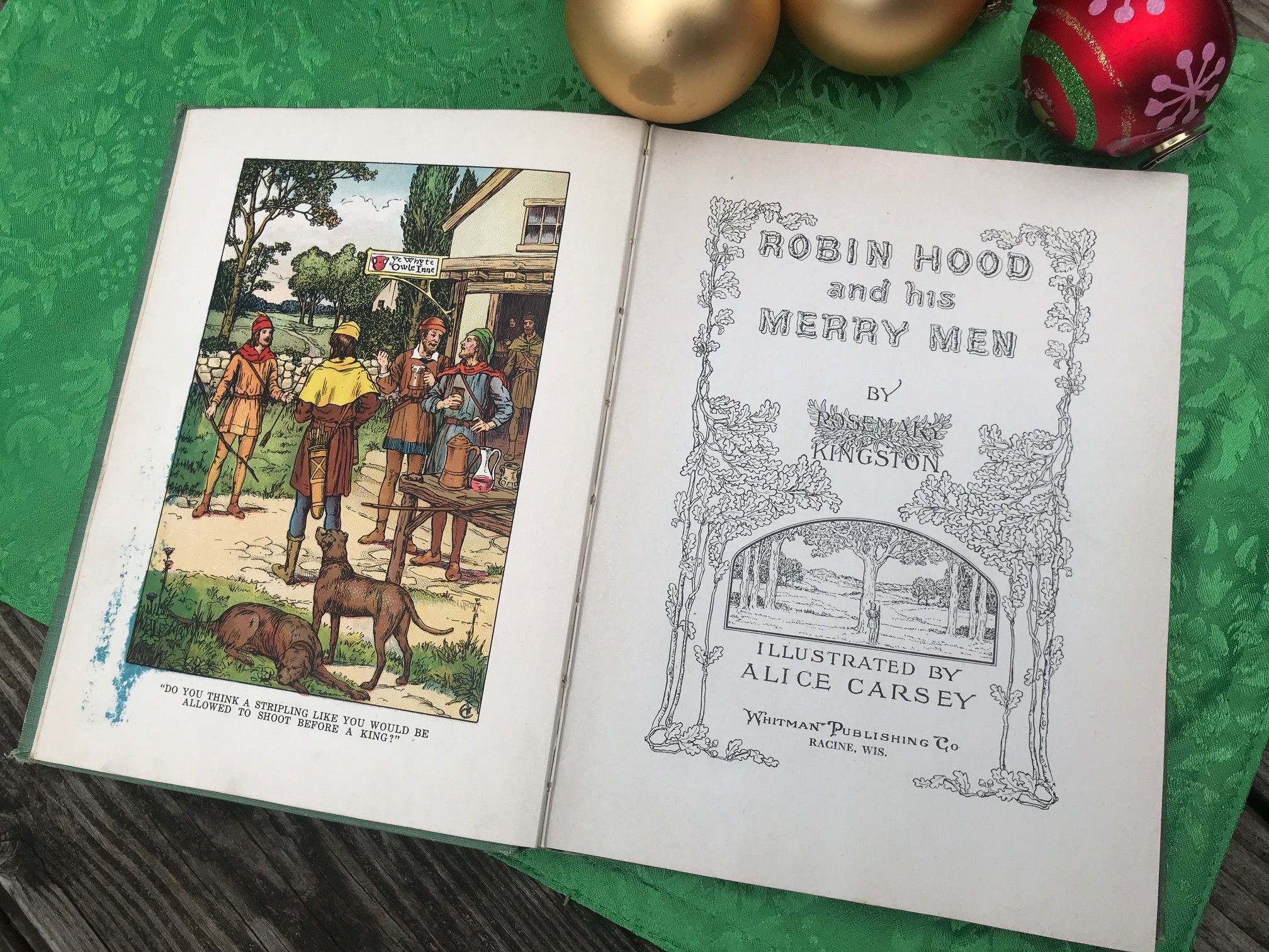 1916 Hardcover Book, "Robin Hood And His Merry Men": 1,572 ppm Lead + 81 ppm Arsenic