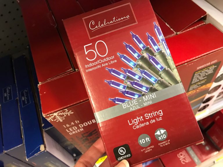 Ace Hardware Branded Christmas Lights, 2018 Warning: “This product can expose you to chemicals including Lead.”